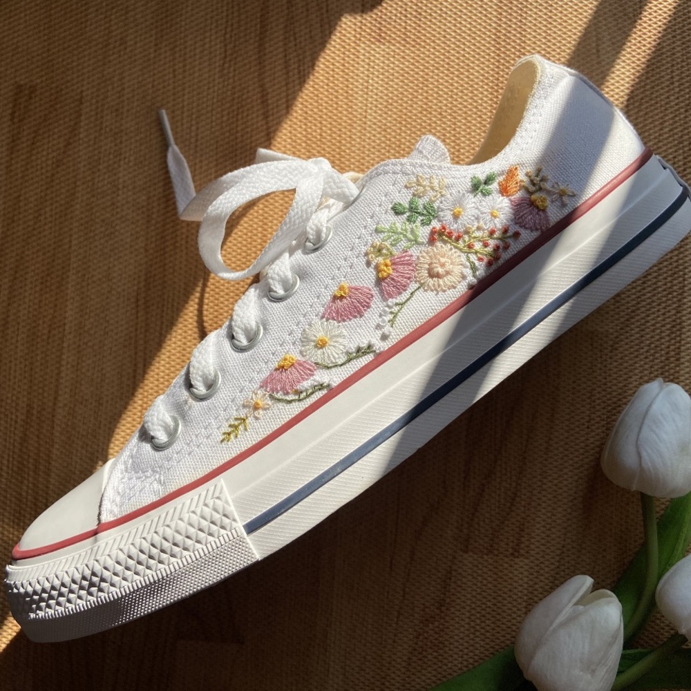Embroidered Converse